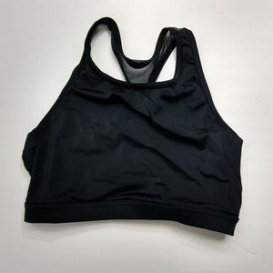 Balera Bra Top SA Black High Front Racerback